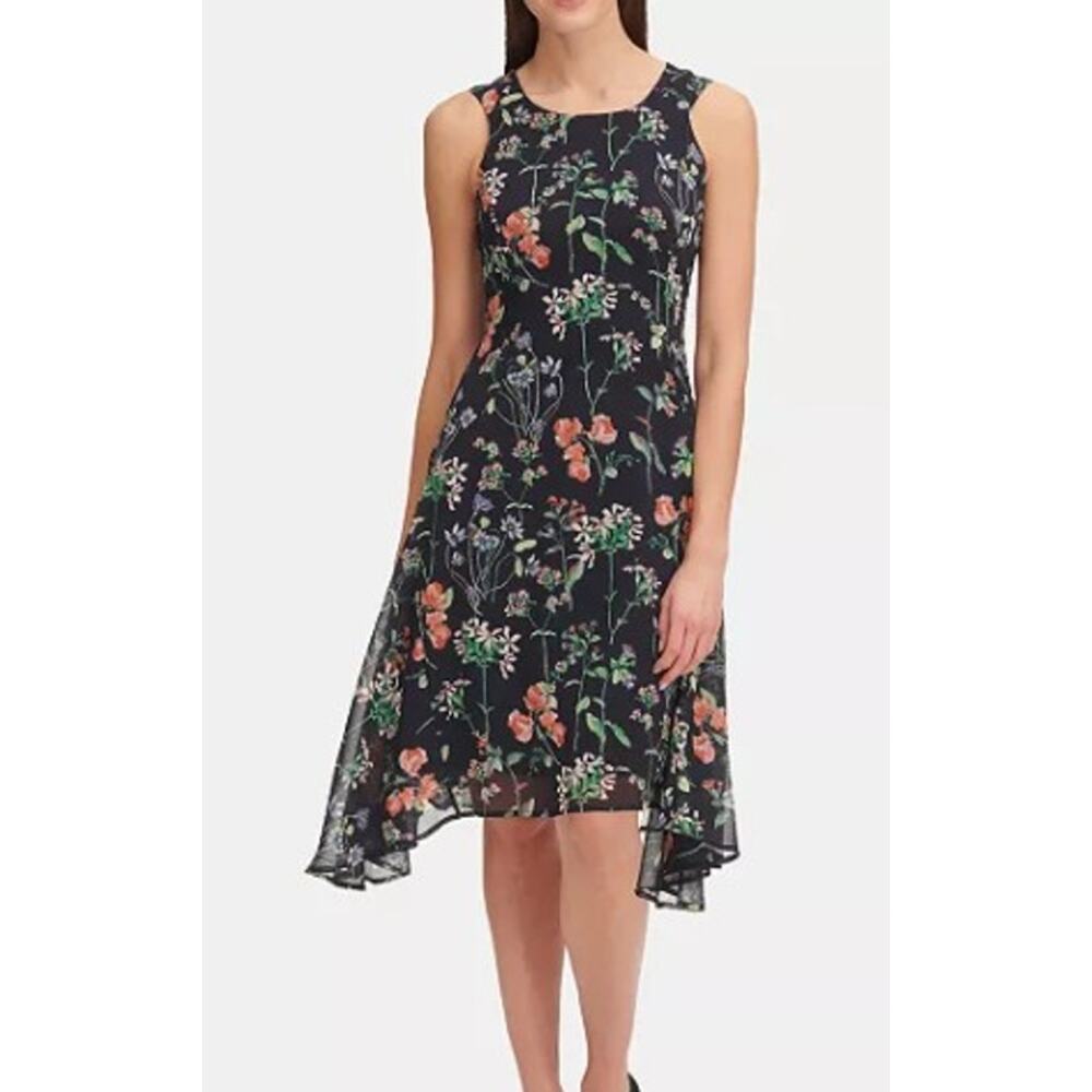 Tommy Hilfiger Gala Floral High-Low Dress size 6